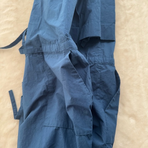 NWT Bergfabel Mara Midi Dress 44 in Deep Blue Italian Made Designer Large - Picture 10 of 12